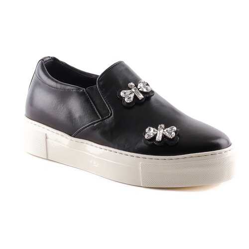 Слипоны женские SITON 7042 черные 40 RU в Mango