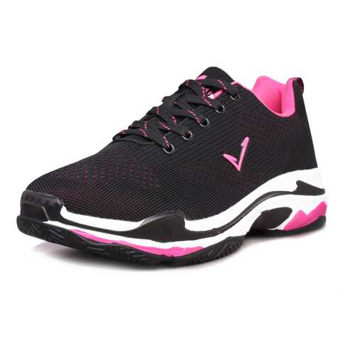 Кроссовки женские TimeJump 01206030 черные/розовые 38 RU в Mango