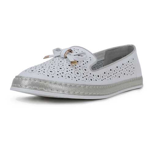 Лоферы женские Alessio Nesca 14806490 белые 40 RU в Mango