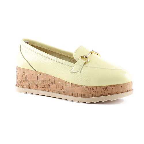 Лоферы женские Shoes Market 61-982 желтые 40 RU в Mango