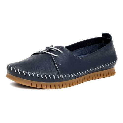 Мокасины женские Alessio Nesca 710018043 синие 40 RU в Mango