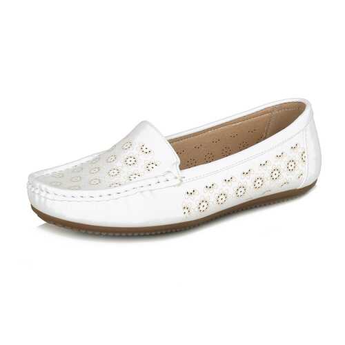 Мокасины женские T.Taccardi SY20SS-003 белые 37 RU в Mango