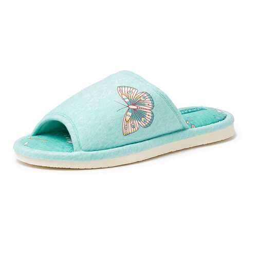 Шлепанцы женские Smile of Milady 01107420 зеленые 40 RU в Mango