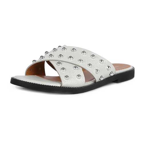 Шлепанцы женские T.Taccardi MT20S-160 серебристые 39 RU в Mango