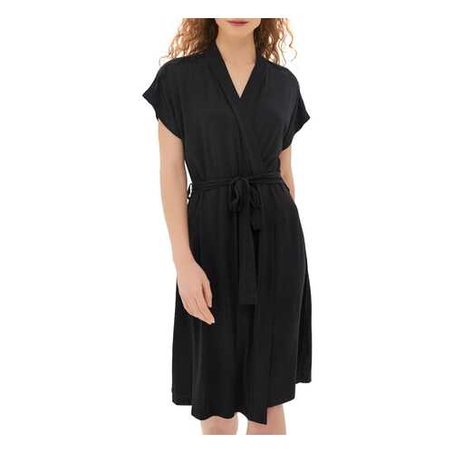Халат женский Luisa Moretti 6016 черный XL в Mango