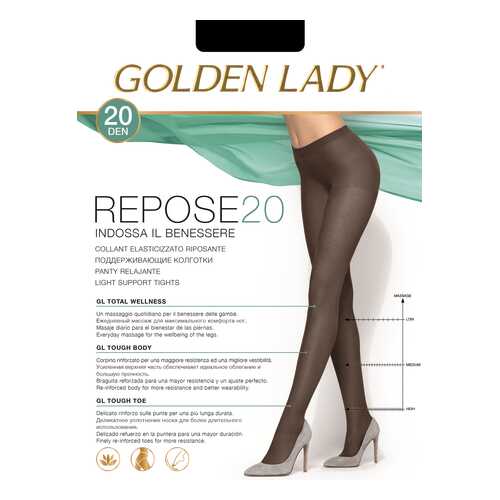 Колготки Golden Lady REPOSE 20, nero, 5/XL в Mango
