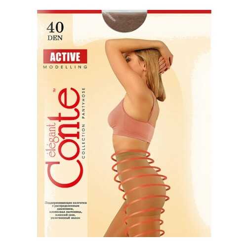Колготки капроновые Conte ACTIVE 40 Mocca, размер 4 в Mango