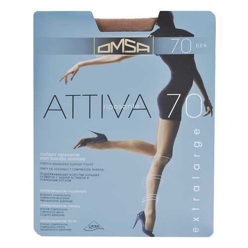 Колготки Omsa ATTIVA 70 / Camoscio (Темный загар) / 4 (L) в Mango