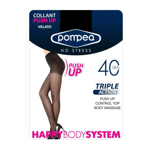 Колготки женские Pompea TRIPLE ACTION 40 den черные 2 в Mango