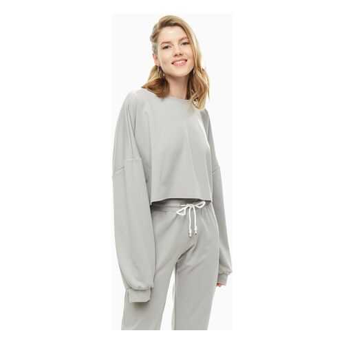 Свитшот женский MALAEVA SD225003-L-M-V серый S в Mango