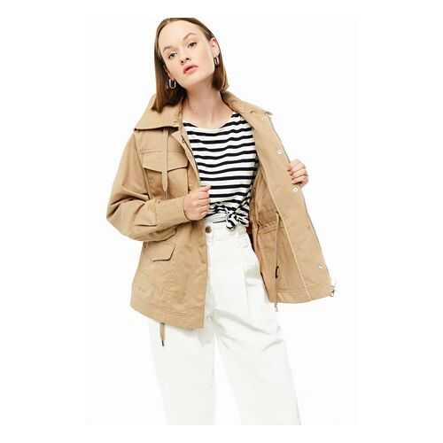 Куртка женская Tommy Hilfiger WW0WW27267 бежевая S в Mango