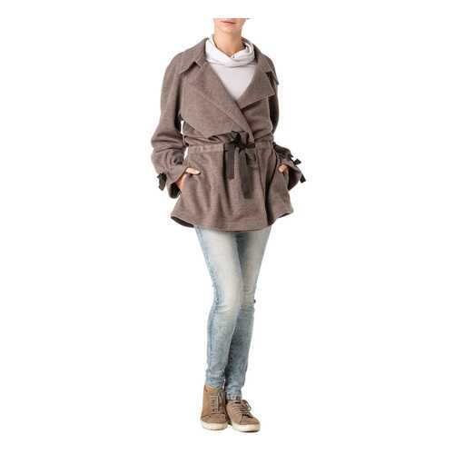 Полупальто женское Adzhedo 6211 коричневое 2XL в Mango