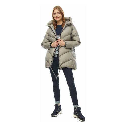 Пуховик женский DUNO VELA CASALE 436 серый 44 IT в Mango