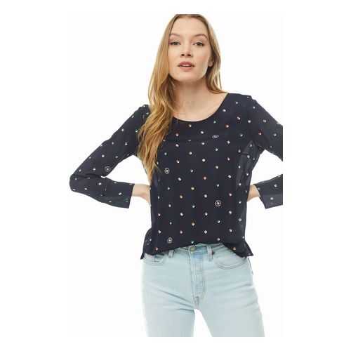 Блуза женская Marc O’Polo 086542291/B20 синяя 36 EU в Mango