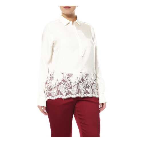 Блуза женская SCERVINO 41TCM07/00729 белая 48 IT в Mango