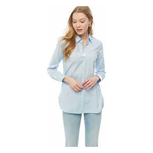 Рубашка женская Marc O’Polo 145742311/836 синяя 38 EU в Mango