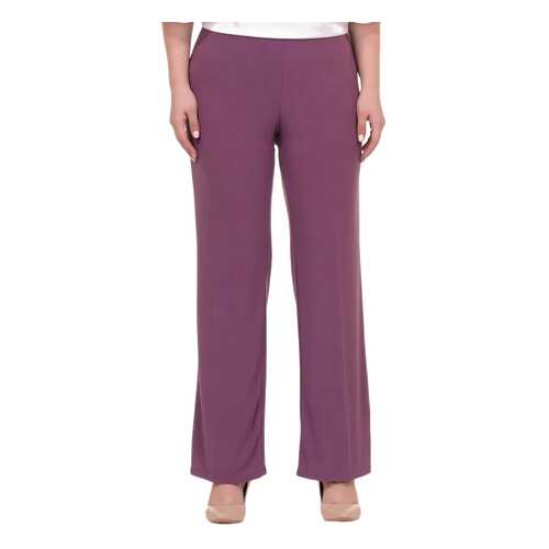 Брюки женские LA REINA STYLE 3-0016 фиолетовые 62 RU в Mango
