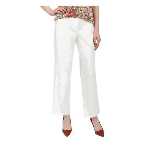 Брюки женские SERGINNETTI 3-320-3786-2 белые 44 RU в Mango