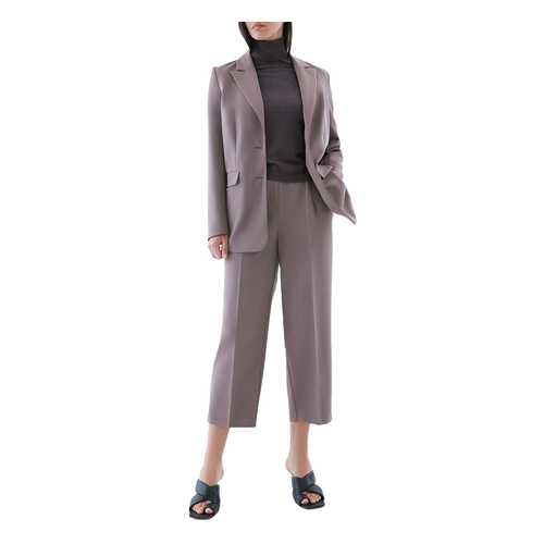 Брюки женские ZARINA 328233733 коричневые 46 в Mango