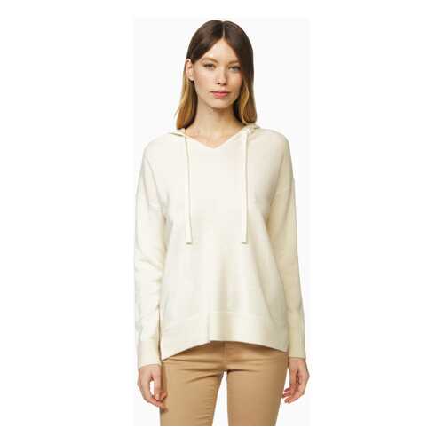 Джемпер из кашемира с капюшоном Женщины Benetton 20A_1033D2492_600 Белый XS в Mango