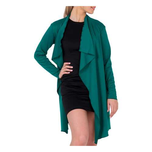Кардиган женский LookLikeCat 12.001.14.223 зеленый 48 RU в Mango