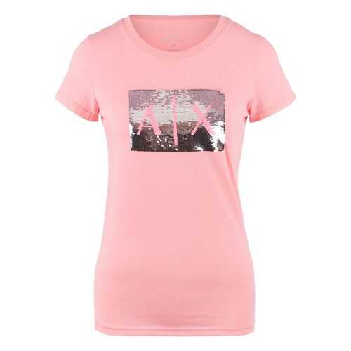 Футболка женская Armani Exchange 8NYTDL YJ73Z розовая M в Mango