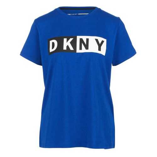 Футболка женская DKNY DP9T5894 синяя S в Mango