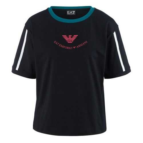 Футболка женская EA7 3HTT08 TJ29Z 1200 черная XS в Mango