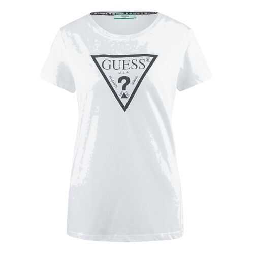 Футболка женская Guess W0YI13-R5JK1 белая L в Mango