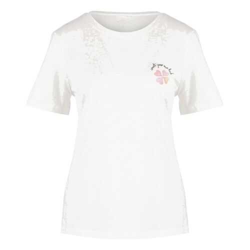 Футболка женская TOM TAILOR 1019452-10315 белая XL в Mango
