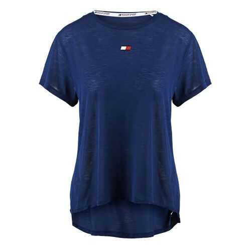 Футболка женская Tommy Sport S10S100444 синяя XS в Mango