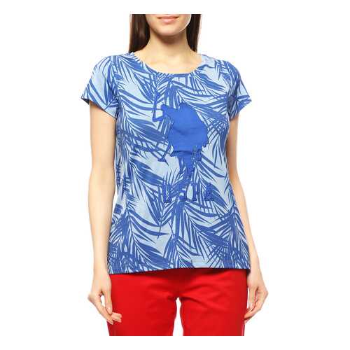 Футболка женская U.S. POLO Assn. G082SZ0110NERUDA голубая XS в Mango