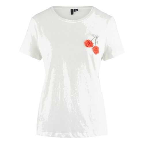 Футболка женская Vero Moda 10232037 белая L в Mango