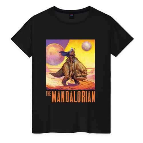 Футболка женская ВсеМайки 2177863 черная XXXL в Mango