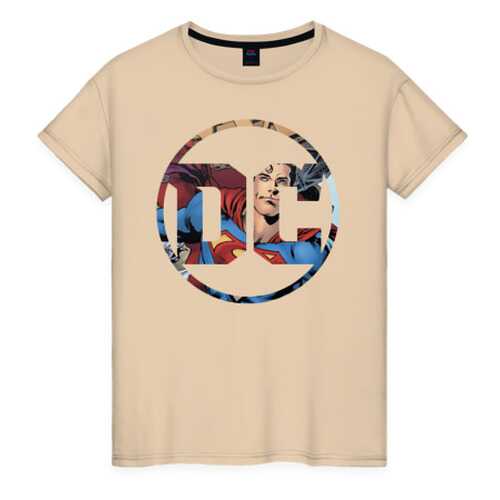 Футболка женская ВсеМайки 2227811 бежевая L в Mango