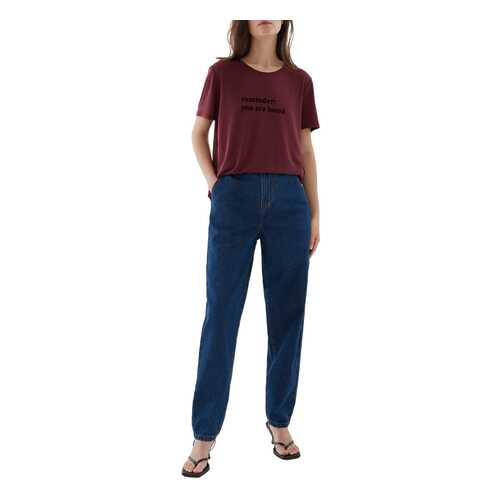 Футболка женская ZARINA 328510410 красная XL в Mango