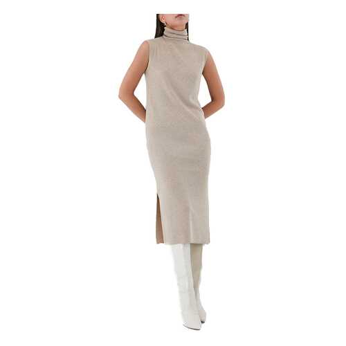 Платье-водолазка женское ZARINA 328600500 коричневое M в Mango