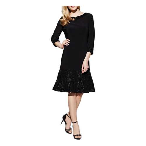 Платье женское Apart 48378 черное 34 DE в Mango