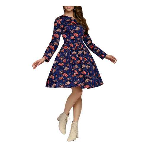 Платье женское D&M by 1001DRESS DM01851BL синее S в Mango