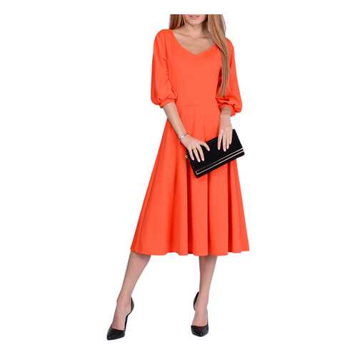 Платье женское FRANCESCA LUCINI F0800-8 оранжевое 44 RU в Mango