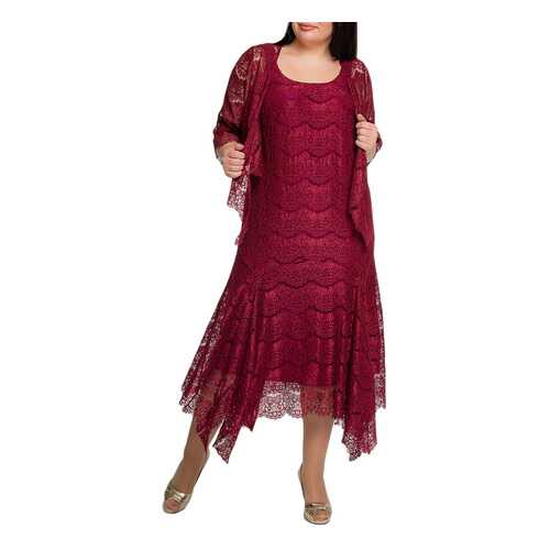 Платье женское KR 1571 красное 52 RU в Mango