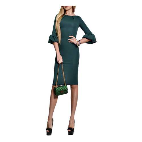 Платье женское Patricia B. NY1173-2 зеленое 44 IT в Mango