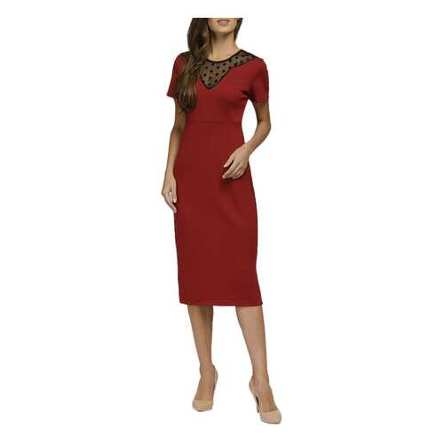 Вечернее платье женское D&M by 1001DRESS DM01465BO красное L в Mango