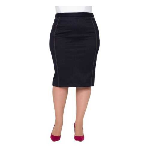 Юбка женская Интикома 718041 синяя 58 RU в Mango