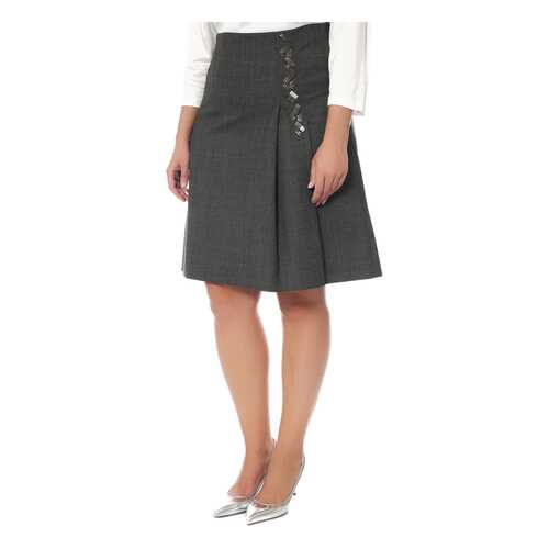 Юбка женская Max Mara 61060139/01 серая 46 IT в Mango