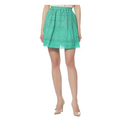 Юбка женская N°21 N2MC08355745632 зеленая 38 IT в Mango