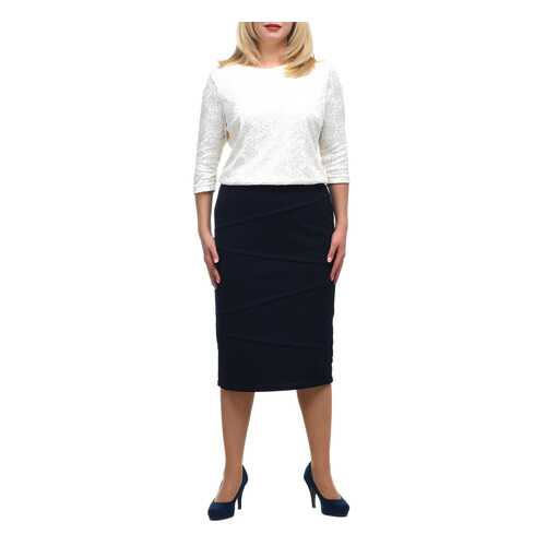 Юбка женская OLSI 1814009/2 синяя 70 RU в Mango