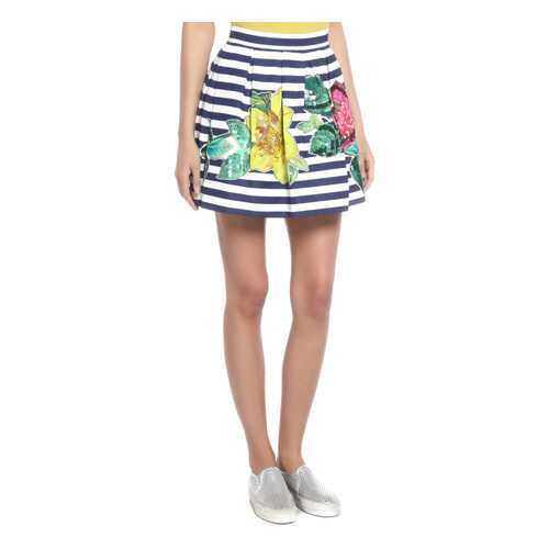 Юбка женская P.A.R.O.S.H. D630037 синяя XS в Mango