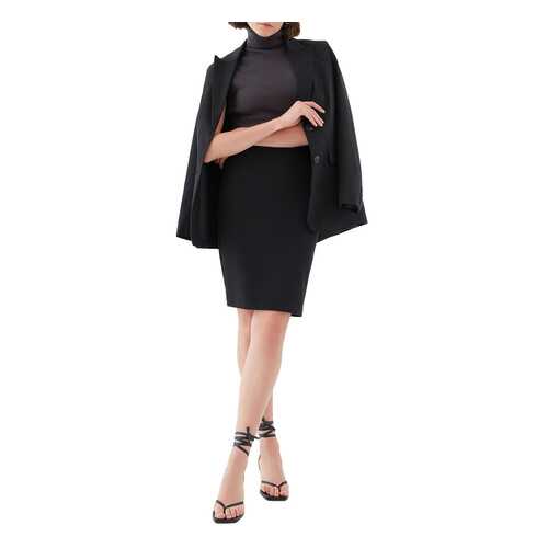Юбка женская ZARINA 328203203 черная 46 в Mango