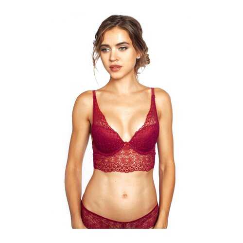Бюстгальтер женский LUCE DEL SOLE 1002LS бордовый 70B в Mango
